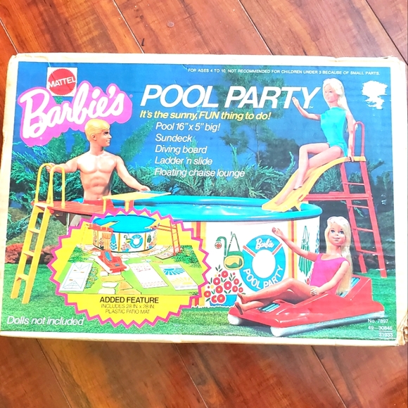 Mattel Other - 1973 Barbie Pool Party